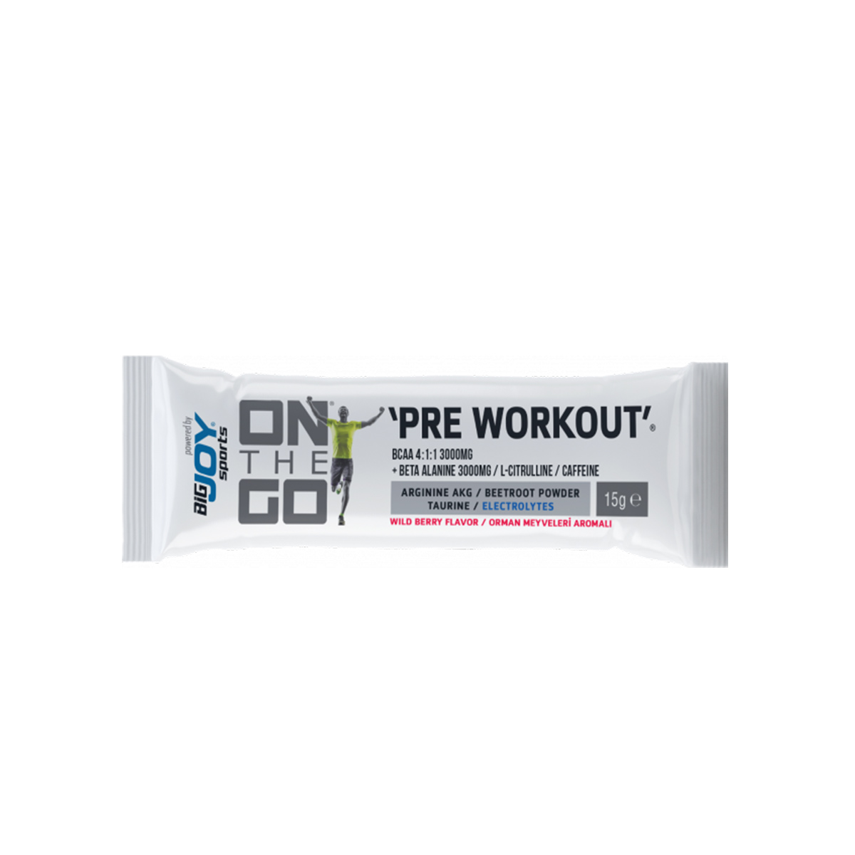 On The Go Pre Workout 15g