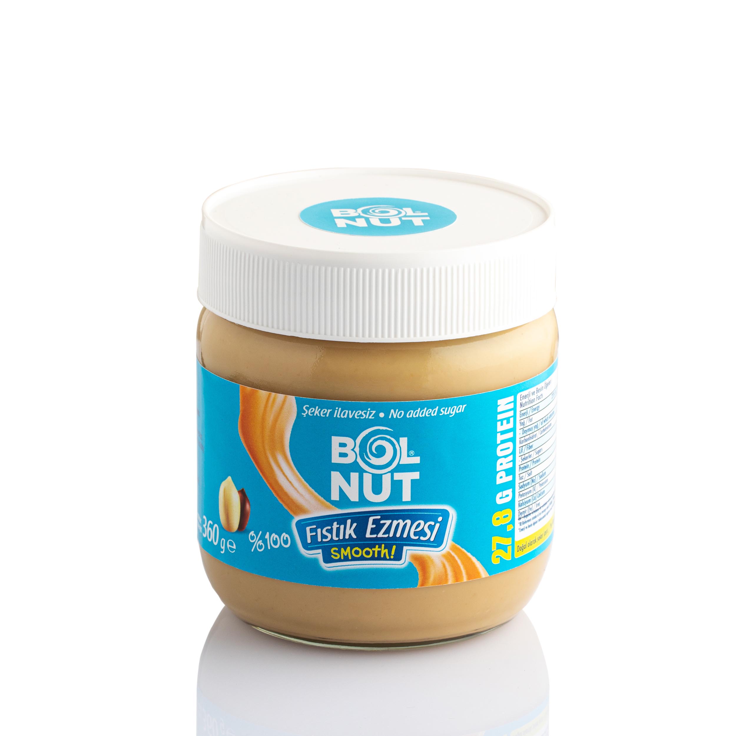 BOLNUT FISTIK EZMESİ SMOOTH 360 G