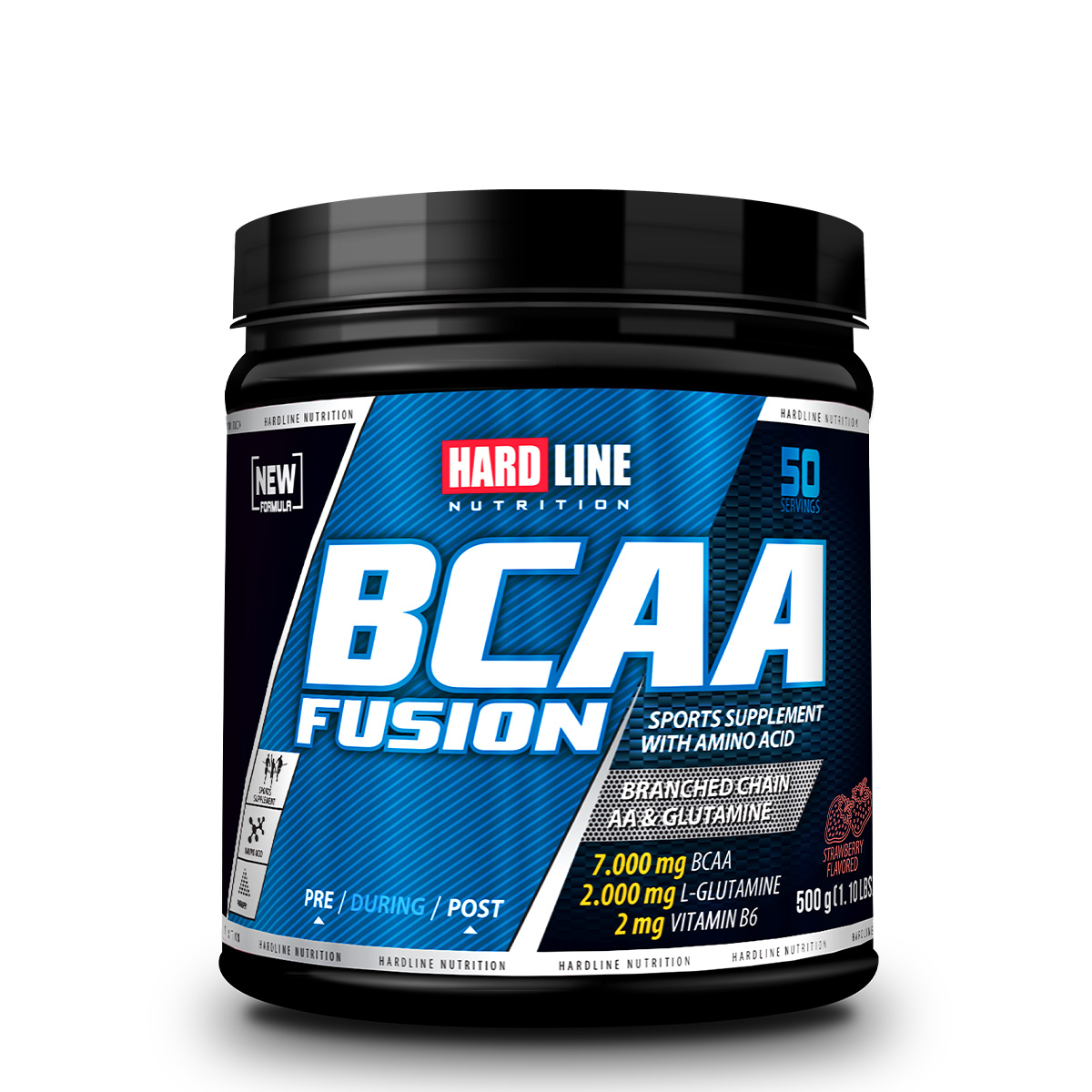 Hardline BCAA Fushion 525g